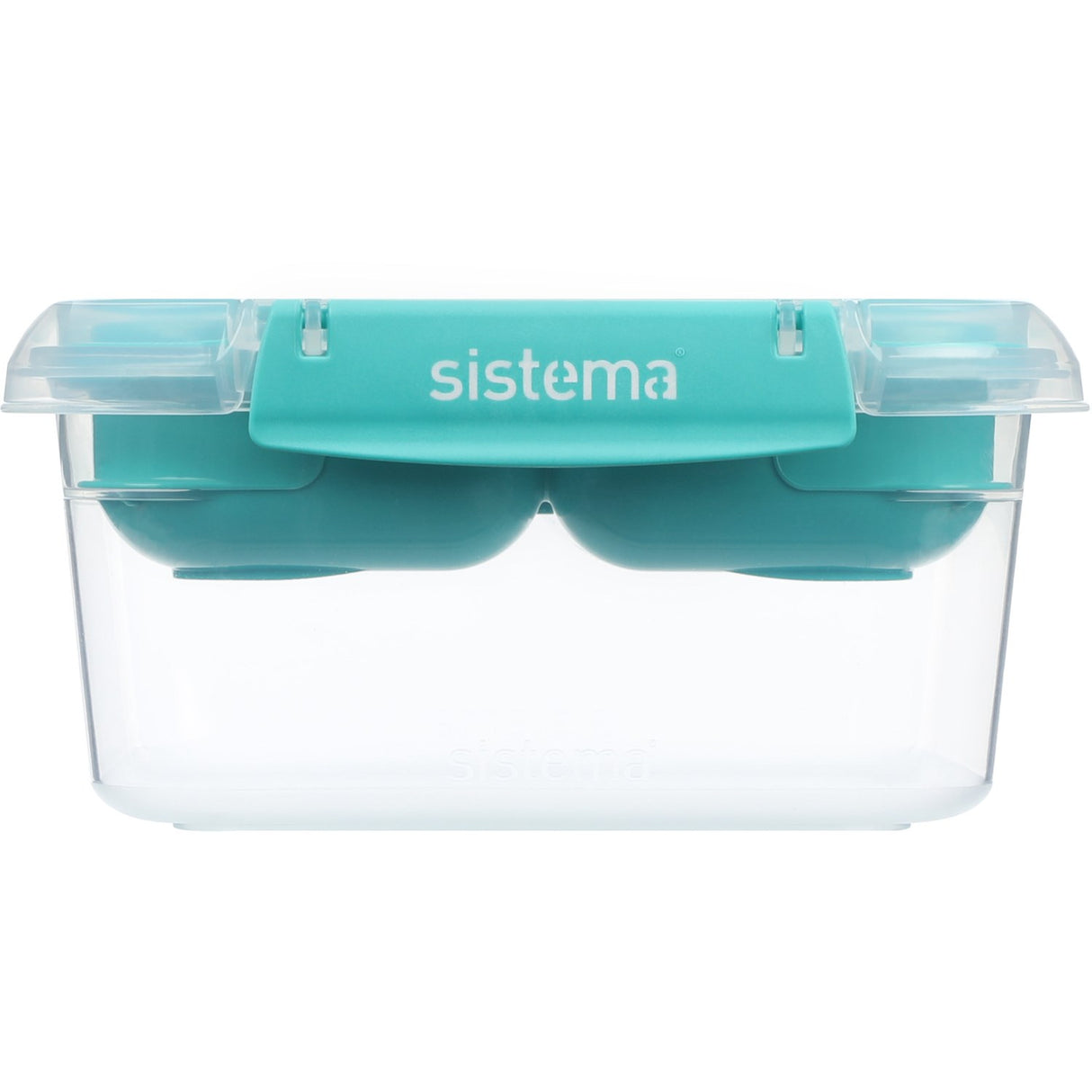 Sistema Minty Teal Square Stax To Go Madkasse 1.15L