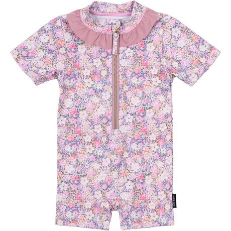 Mikk-Line Lilas AOP UV Badedragt Flæse Recycled