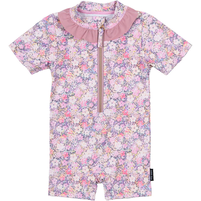 Mikk-Line Lilas AOP UV Badedragt Flæse Recycled