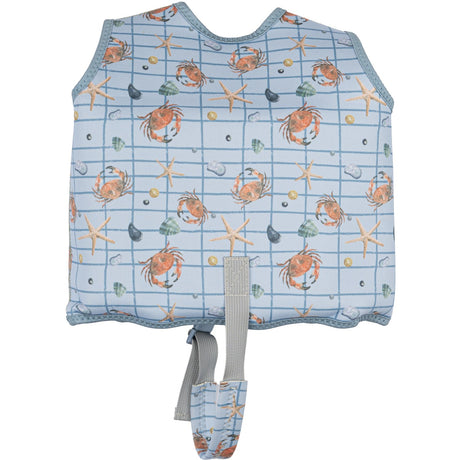 Mikk-Line Faded Denim AOP Svømmevest