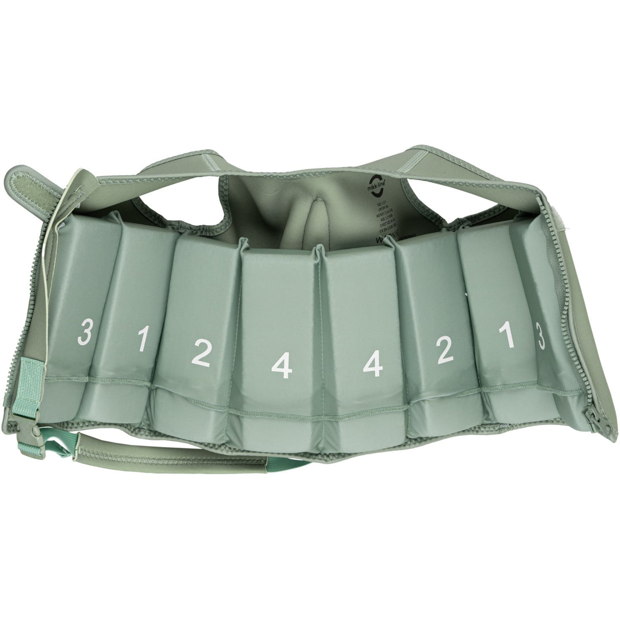 Mikk-Line Green Bay Solid Svømmevest