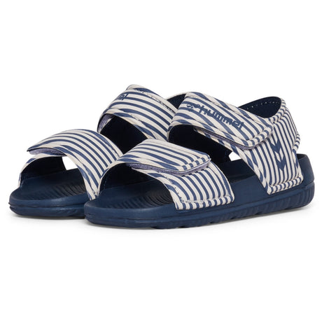 Hummel Black Iris/Marshmallow Playa Jr Sandal