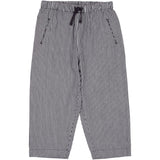 COPENHAGEN COLORS Navy Stripe Striped Yarndyed Bukser