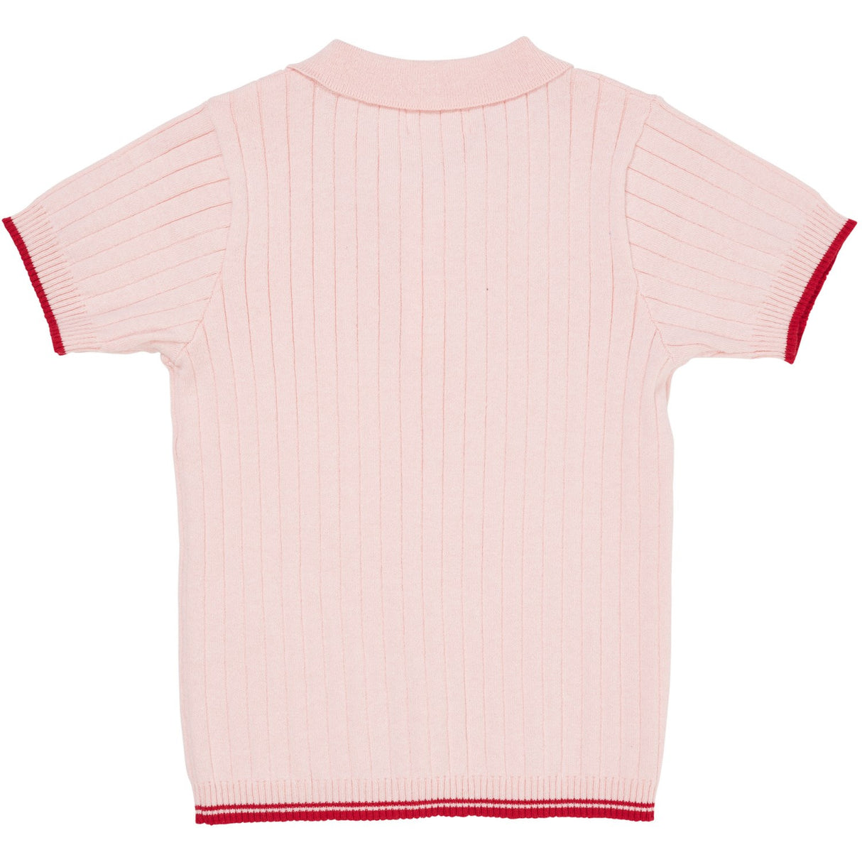 COPENHAGEN COLORS Ballerina/Berry Comb. Rib Strikket Polo