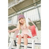 COPENHAGEN COLORS Ballerina/Berry Comb. Rib Strikket Polo