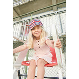 COPENHAGEN COLORS Ballerina/Berry Comb. Rib Strikket Polo