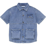En Fant Light Denim Blue Skjorte SS Denim