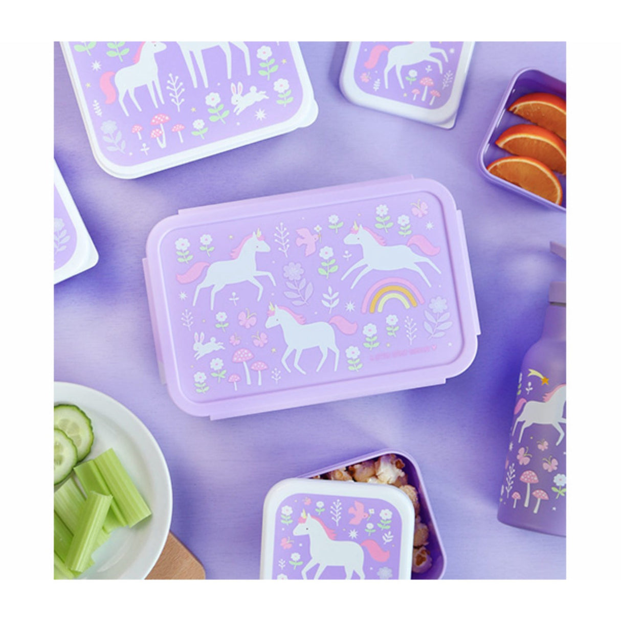 A Little Lovely Company Unicorn Dreams Bento Madkasse