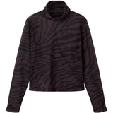 Name It Black Zebra Sinna Bluse