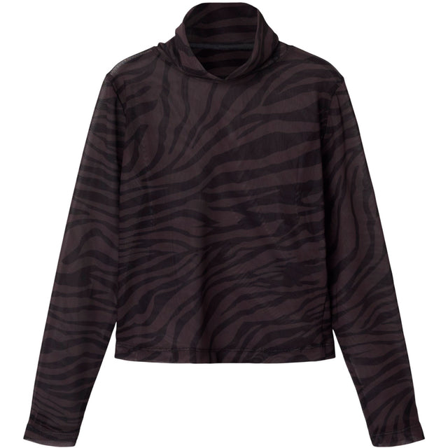 Name It Black Zebra Sinna Bluse