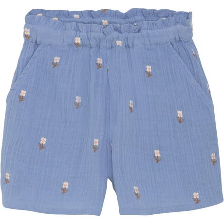 En Fant Infinity Shorts Embroidery Muslin