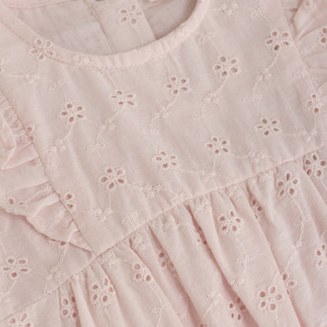 En Fant Veiled Rose Romper
