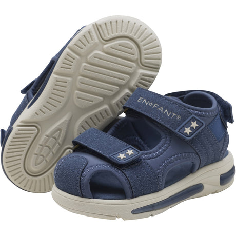 En Fant Vintage Indigo Sandaler Velcro