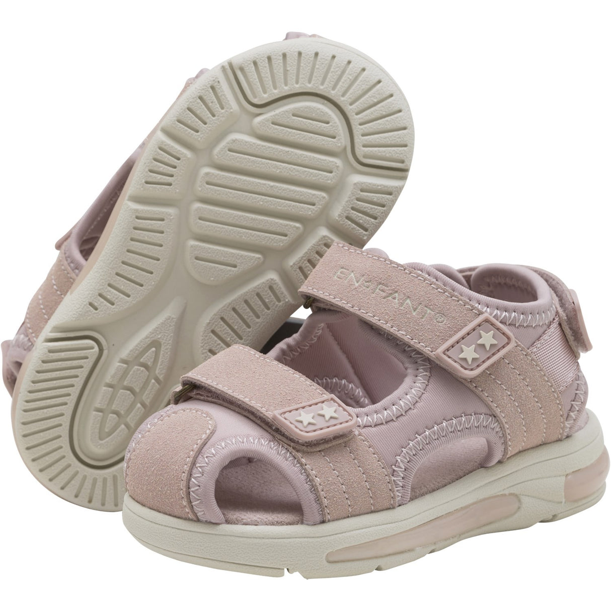 En Fant Sepia Rose Sandaler Velcro