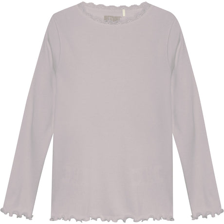 Huttelihut Cloud Gray Bluse Rib