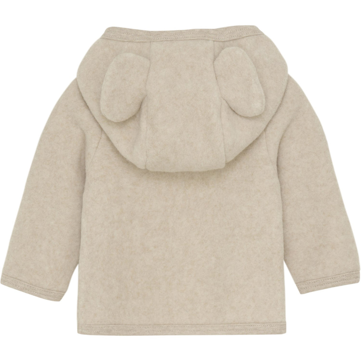 Huttelihut Camel Melange Jakke Ears Bomuld Fleece