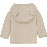 Huttelihut Camel Melange Jakke Ears Bomuld Fleece