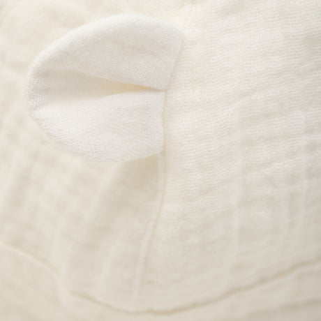 Huttelihut Antique White Solhat Ears Muslin