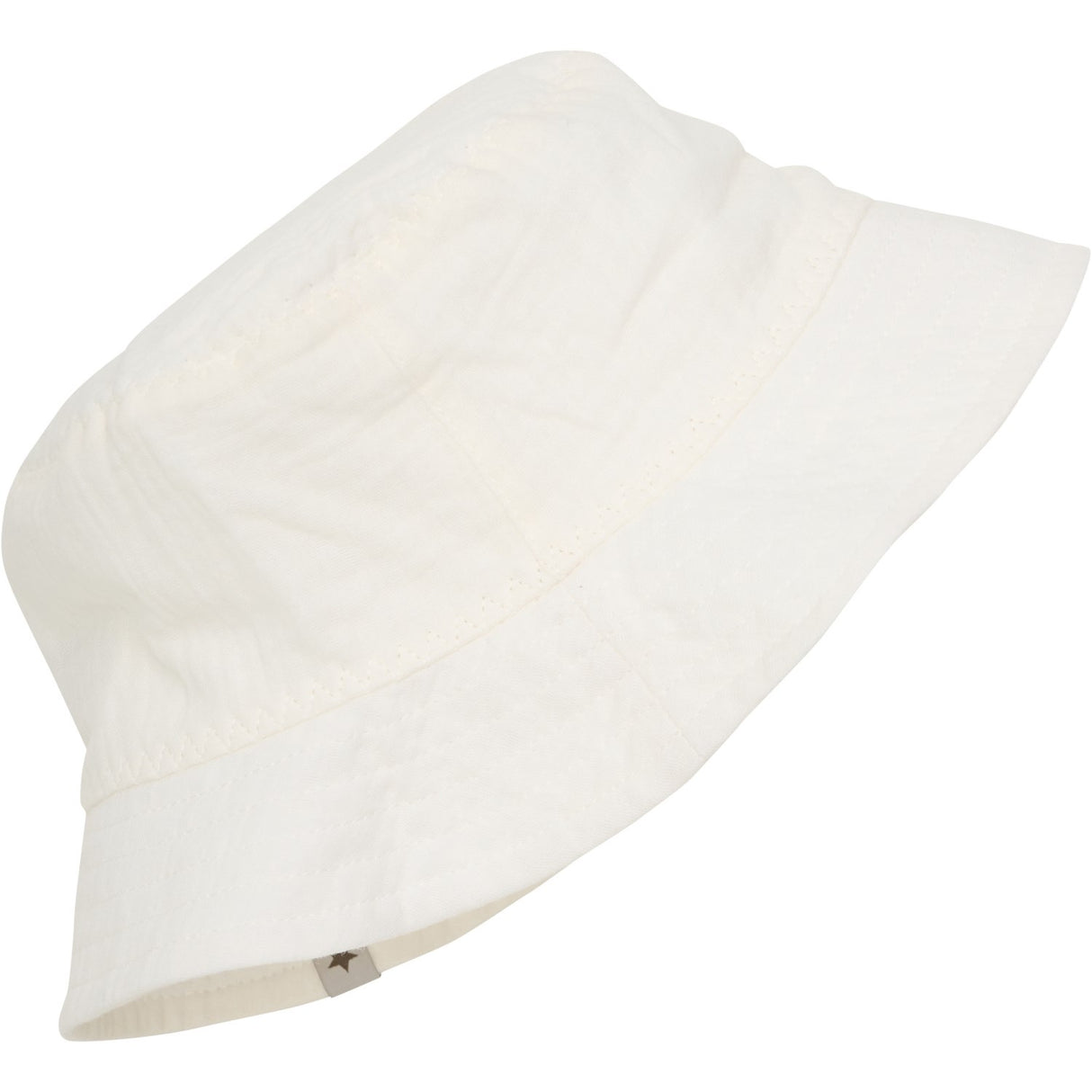Huttelihut Antique White Bøllehat Muslin