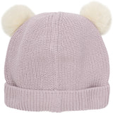 Huttelihut Cloud Gray Hue Strik m. Pompoms