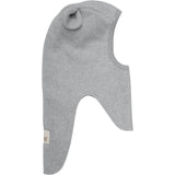 Huttelihut Light Grey Melange Elefanthue Ører Bomuld Fleece