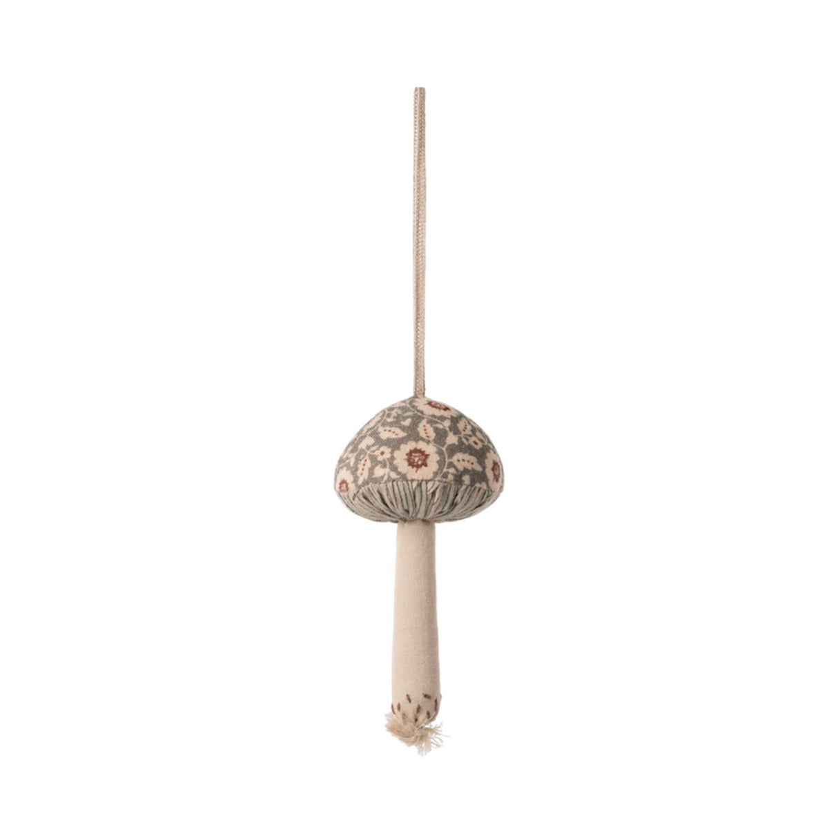 Maileg  Mushroom Ornament - Winter Flower Green