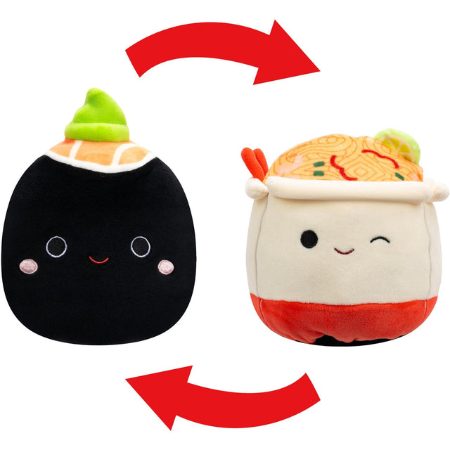 Squishmallows Shozo Nori Sushi/ Daley Takeout Noodles 13 cm