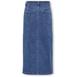 kids ONLY Medium Blue Denim Siri Front Slit Nederdel Denim