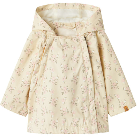 Lil'Atelier Bleached Sand Gerda Loose Jakke AOP Fo