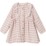 Lil'Atelier Peach Whip Dagmar Loose Kjole