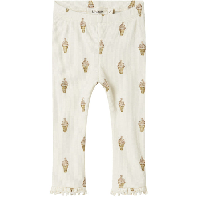 Lil'Atelier Turtledove Ice Cream Gavo Eka Slim Leggings