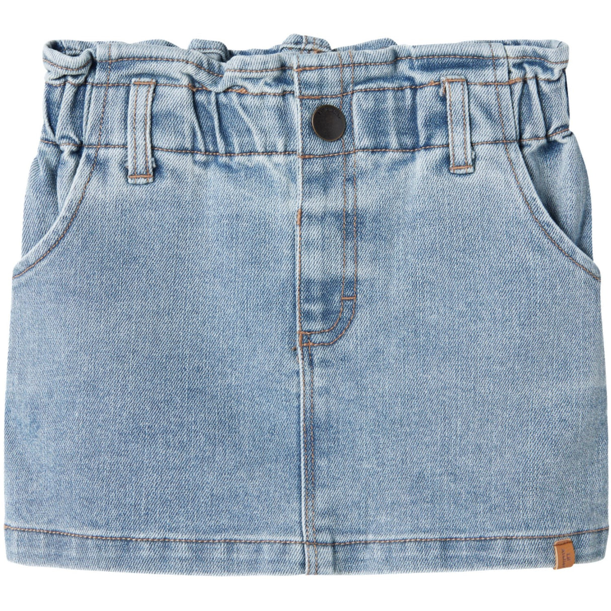 Lil'Atelier Medium Blue Denim Darlee Denim Nederdel