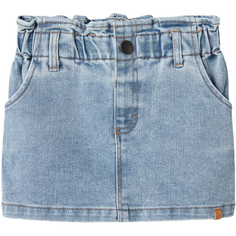 Lil'Atelier Medium Blue Denim Darlee Denim Nederdel