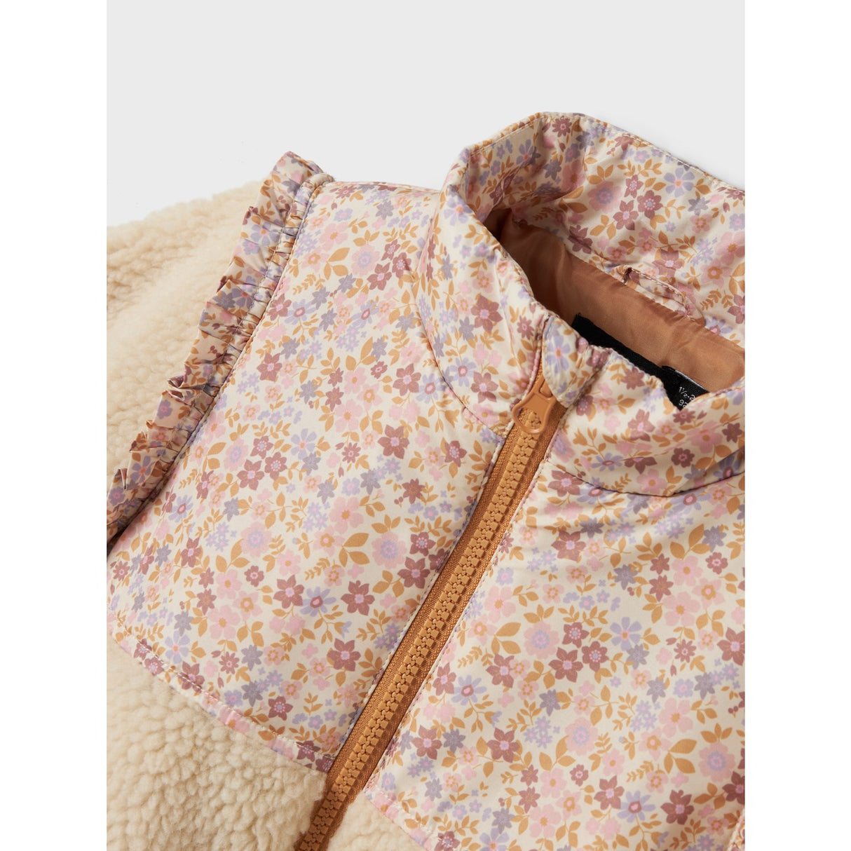 Name It Whitecap Gray Biscuit Minna Teddy Jakke