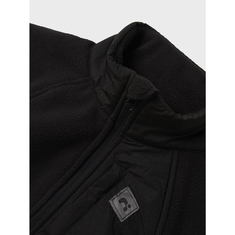 Name It Black Myles Fleece Jakke Noos