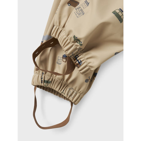 Name It White Pepper Small City Dry10 Regnsæt AOP Fo