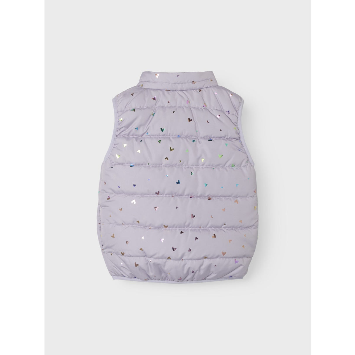 Name It Misty Lilac Mylane Vest Foil Heart