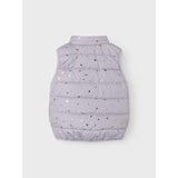 Name It Misty Lilac Mylane Vest Foil Heart