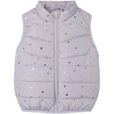 Name It Misty Lilac Mylane Vest Foil Heart