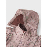 Name It Pale Mauve Flower Meadow Alfa08 Softshell Dragt Flæse Fo