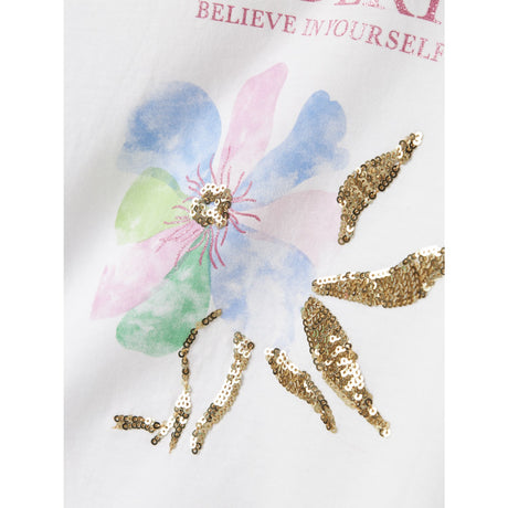 Name It Bright White Dukko Regular T-Shirt