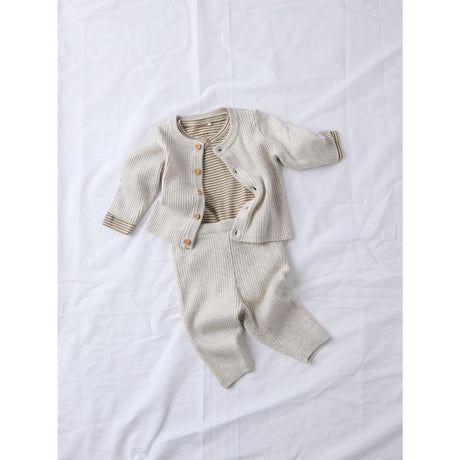 Name It Peyote Melange Obi Strik Cardigan