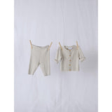 Name It Peyote Melange Obi Strik Cardigan