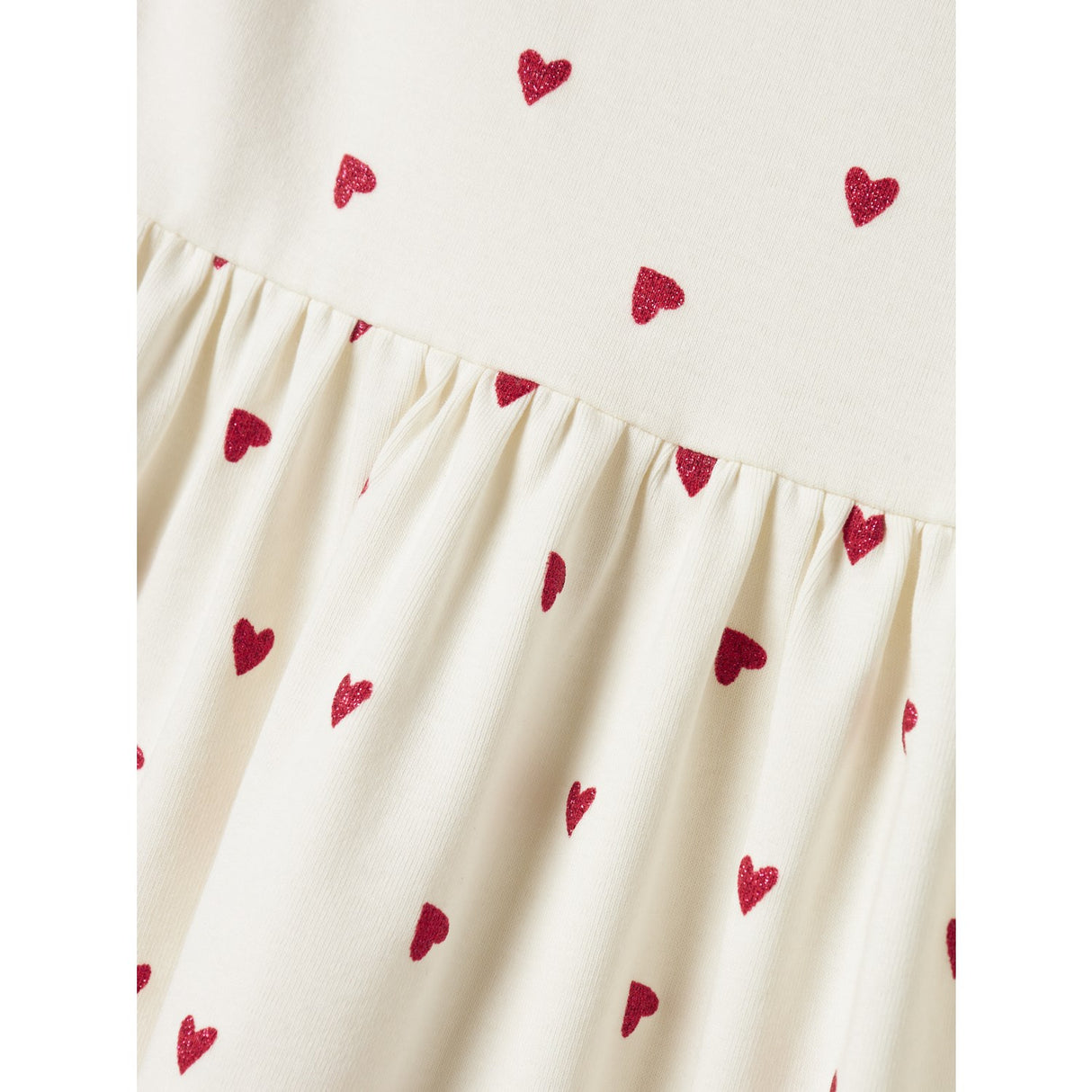 Name It Cloud Dancer Dheart Kjole