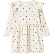 Name It Cloud Dancer Dheart Kjole