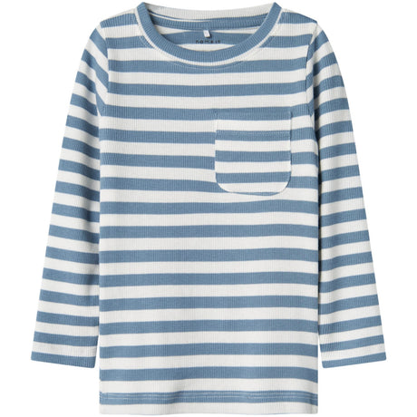 Name It Spring Lake Cloud Dancer Dekab Slim Bluse