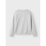 Name It Light Grey Melange Demmo Regular Sweatshirt