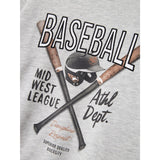 Name It Light Grey Melange Demmo Regular Sweatshirt