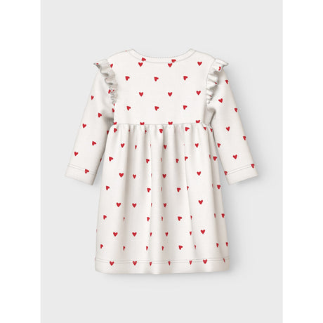 Name It Cloud Dancer Dheart Kjole