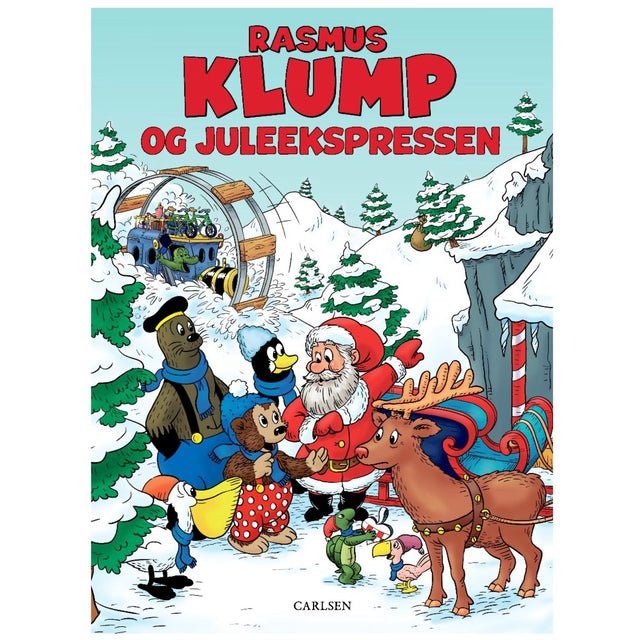 Forlaget Carlsen  Rasmus Klump og juleekspressen